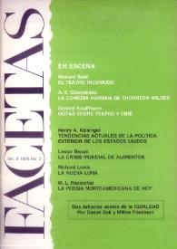 Facetas. Núm. 2. Vol. 8, 1975 | Biblioteca Virtual Miguel de Cervantes