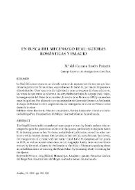 En busca del mecenazgo real: autoras románticas y Palacio / Mª del Carmen Simón Palmer | Biblioteca Virtual Miguel de Cervantes