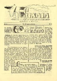 Sinaia : diario de la primera expedición de republicanos españoles a México. Núm. 3, 28 de mayo de 1939 | Biblioteca Virtual Miguel de Cervantes