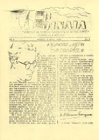 Sinaia : diario de la primera expedición de republicanos españoles a México. Núm. 9, 3 de junio de 1939 | Biblioteca Virtual Miguel de Cervantes