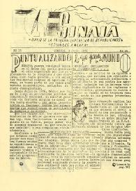 Sinaia : diario de la primera expedición de republicanos españoles a México. Núm. 15, 9 de junio de 1939 | Biblioteca Virtual Miguel de Cervantes