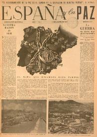 España y la paz. Año I, núm. 1, 15 de agosto de 1951 | Biblioteca Virtual Miguel de Cervantes