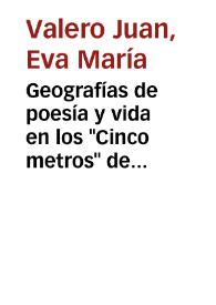 Geografías de poesía y vida en los "Cinco metros" de Carlos Oquendo de Amat / Eva Valero Juan | Biblioteca Virtual Miguel de Cervantes
