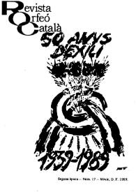 Revista Orfeó Català Mèxic. Segona època, núm. 17, 1989 | Biblioteca Virtual Miguel de Cervantes