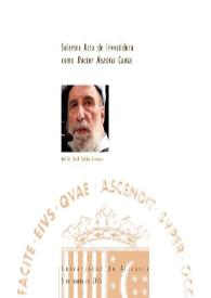 Solemne acto de investidura como Doctor honoris causa del Sr. D. Raúl Zurita Canessa [Texto] | Biblioteca Virtual Miguel de Cervantes