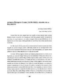Antonio Enríquez Gómez (1600-1662): desafío de la Inquisición / Nechama Kramer-Hellinx | Biblioteca Virtual Miguel de Cervantes