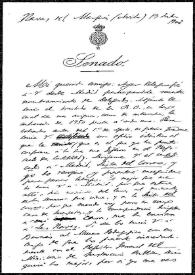 Carta de Eduardo de Hinojosa a Rafael Altamira. Madrid, 17 de julio de 1908 | Biblioteca Virtual Miguel de Cervantes