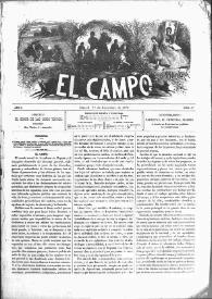 El Comendador Mendoza ; La cordobesa ; Un poco de crematística [Fragmentos de "El Campo"] | Biblioteca Virtual Miguel de Cervantes