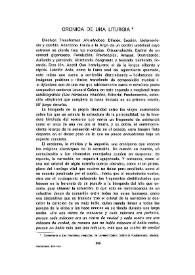 Crónica de una liturgia / Mary Sol Olba | Biblioteca Virtual Miguel de Cervantes