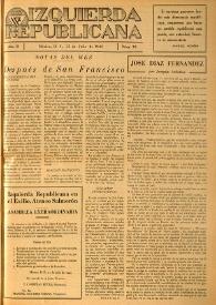 Izquierda Republicana. Año II, núm. 12, 15 de julio de 1945 | Biblioteca Virtual Miguel de Cervantes