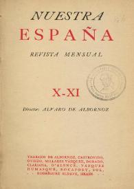 Nuestra España : Revista Mensual. Núm. 10-11, julio-agosto de 1940 | Biblioteca Virtual Miguel de Cervantes