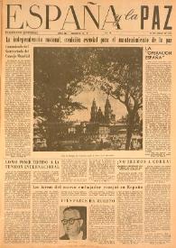 España y la paz. Año III, núm. 34, 15 de abril de 1953 | Biblioteca Virtual Miguel de Cervantes