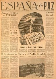 España y la paz. Año III, núm. 42, 15 de agosto de 1953 | Biblioteca Virtual Miguel de Cervantes