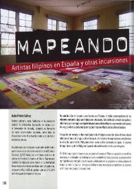 Mapeando. Artistas filipinos en España y otras incursiones / Isabel Pérez Gálvez | Biblioteca Virtual Miguel de Cervantes
