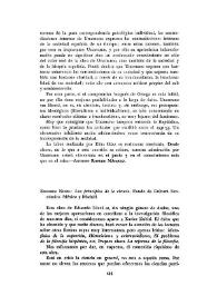Eduardo Nicol: "Los principios de la ciencia". Fondo de Cultura Económica. México y Madrid [Reseña] / Romano García | Biblioteca Virtual Miguel de Cervantes