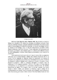 José Luis Cano (Algeciras, 1911 - Madrid, 1999) [Semblanza] / José Teruel | Biblioteca Virtual Miguel de Cervantes