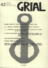 Grial : revista galega de cultura. Núm. 42, 1973 | Biblioteca Virtual Miguel de Cervantes