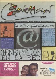 Generación XXI : revista universitaria de difusión gratuita. Núm. 36, 2.ª Quincena de enero 2000 | Biblioteca Virtual Miguel de Cervantes