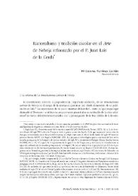 Racionalismo y tradición escolar en el "Arte" de Nebrija reformado por el P. Juan Luisde la Cerda / M.ª Dolores Martínez Gavilán | Biblioteca Virtual Miguel de Cervantes