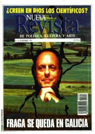 Nueva Revista de Política, Cultura y Arte. Núm. 20, diciembre 1991 | Biblioteca Virtual Miguel de Cervantes