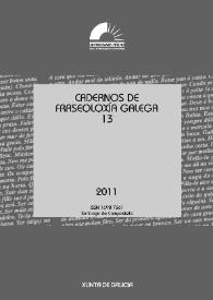 Cadernos de Fraseoloxía Galega. Núm. 13, 2011 | Biblioteca Virtual Miguel de Cervantes