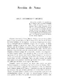 Arlt, intimidad y muerte / Francisco Urondo | Biblioteca Virtual Miguel de Cervantes