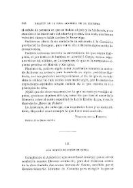 Los nuevos bronces de Osuna / Antonio María Fabié | Biblioteca Virtual Miguel de Cervantes