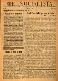 El Socialista (Argel). Núm. 15, 1 de mayo de 1945 | Biblioteca Virtual Miguel de Cervantes
