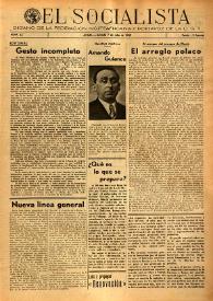 El Socialista (Argel). Núm. 22, 7 de julio de 1945 | Biblioteca Virtual Miguel de Cervantes