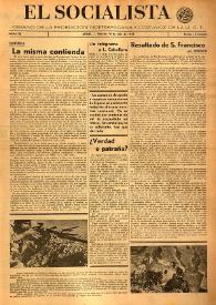 El Socialista (Argel). Núm. 23, 14 de julio de 1945 | Biblioteca Virtual Miguel de Cervantes