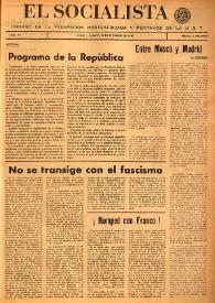 El Socialista (Argel). Núm. 44, 22 de diciembre de 1945 | Biblioteca Virtual Miguel de Cervantes
