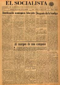 El Socialista (Argel). Núm. 112, 24 de mayo de 1947 | Biblioteca Virtual Miguel de Cervantes