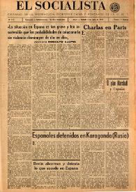 El Socialista (Argel). Núm. 115, 5 de julio de 1947 | Biblioteca Virtual Miguel de Cervantes