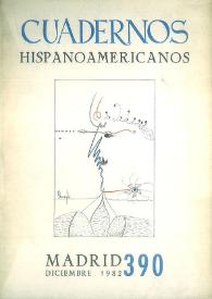 Cuadernos Hispanoamericanos. Núm. 390, diciembre 1982 | Biblioteca Virtual Miguel de Cervantes