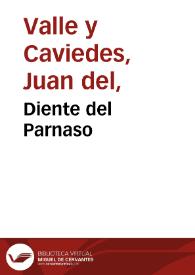 Diente del Parnaso / Juan de Caviedes | Biblioteca Virtual Miguel de Cervantes