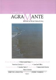 Campo de Agramante : revista de literatura. Núm. 10 (otoño-invierno 2008) | Biblioteca Virtual Miguel de Cervantes
