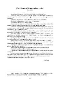 Una cinta azul de dos palmos y pico / Juan Farias | Biblioteca Virtual Miguel de Cervantes