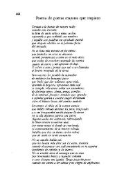Poemas de poetas mayores que tropiezo / Pureza Canelo | Biblioteca Virtual Miguel de Cervantes