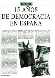 15 años de democracia en España | Biblioteca Virtual Miguel de Cervantes