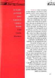 La lucidez y el óxido (Sobre la poesía de Caballero Bonald) / Luis García Montero | Biblioteca Virtual Miguel de Cervantes