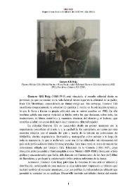 Gustavo Gili Roig (1868-1945) [Semblanza] / Raquel Jimeno Revilla | Biblioteca Virtual Miguel de Cervantes