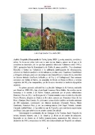 Andrés Trapiello (Manzaneda de Torío, León, 1953) [Semblanza] / Gabriel Sánchez Espinosa | Biblioteca Virtual Miguel de Cervantes
