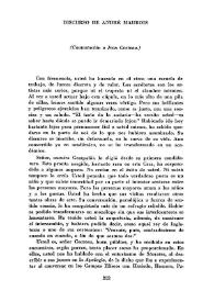 Discurso de André Maurois (Contestación a Jean Cocteau) | Biblioteca Virtual Miguel de Cervantes