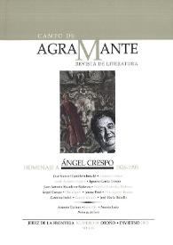Campo de Agramante : revista de literatura. Núm. 19 (otoño-invierno 2013) | Biblioteca Virtual Miguel de Cervantes