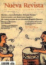 Nueva Revista de Política, Cultura y Arte. Núm. 97, enero-febrero 2005 | Biblioteca Virtual Miguel de Cervantes