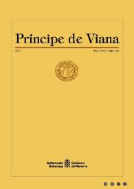 Príncipe de Viana. Anejo. Año LXXVI, núm. 263, 2015 | Biblioteca Virtual Miguel de Cervantes