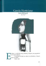García Hortelano (un diálogo) / Isaac Rosa | Biblioteca Virtual Miguel de Cervantes