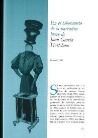 En el laboratorio de la narrativa breve de Juan García Hortelano / Fernando Valls | Biblioteca Virtual Miguel de Cervantes