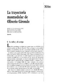 La trayectoria masmedular de Oliverio Girondo / Jorge Schwartz | Biblioteca Virtual Miguel de Cervantes