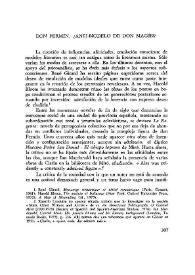 Don Fermín, ¿anti-modelo de don Magín? / Biruté Ciplijauskaité | Biblioteca Virtual Miguel de Cervantes